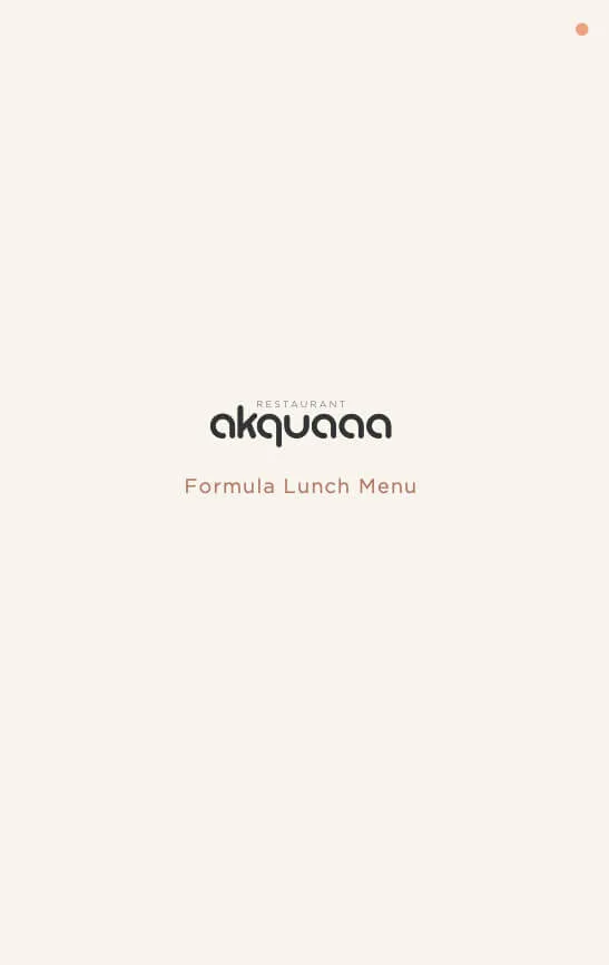 Group menus — Hotel Akquaaa, Calafell