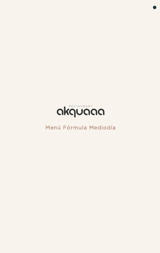 Menús de grupo — Hotel Akquaaa, Calafell